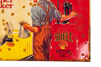 Lot 205 - Three Shell Garage Signs