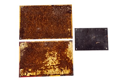 Lot 205 - Three Shell Garage Signs