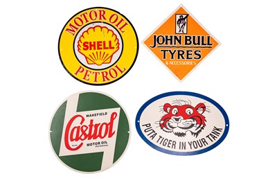 Lot 207 - Four Garage Signs