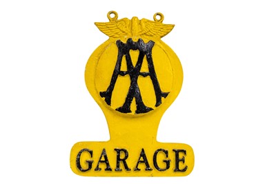 Lot 222 - Two AA Garage Signs