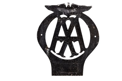 Lot 222 - Two AA Garage Signs