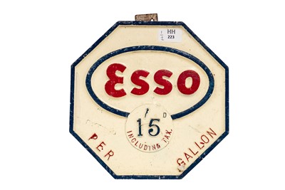 Lot 223 - Two Esso Garage Signs
