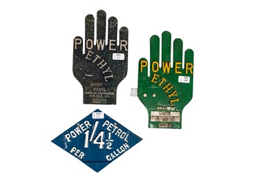 Lot 226 - Three Power Petrol Signs