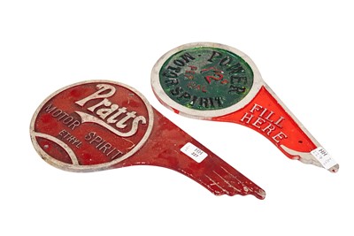 Lot 227 - Two Cast Petrol Pump Signs