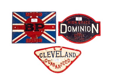 Lot 229 - Three Cast Garage Signs