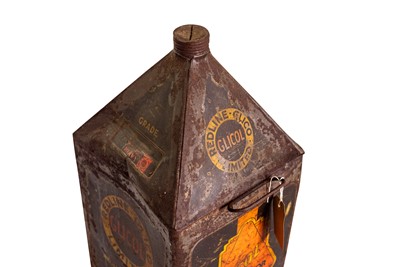 Lot 247 - Glicol Motor Oil 5-Gallon Pyramid Can