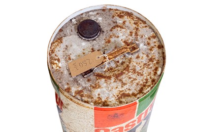 Lot 250 - Three Castrol 5-Gallon Oil Drums