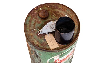 Lot 250 - Three Castrol 5-Gallon Oil Drums