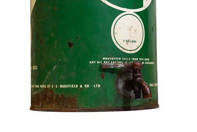 Lot 250 - Three Castrol 5-Gallon Oil Drums