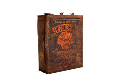 Lot 257 - Three Shell Oil Cans