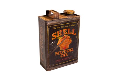 Lot 257 - Three Shell Oil Cans