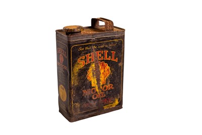 Lot 257 - Three Shell Oil Cans