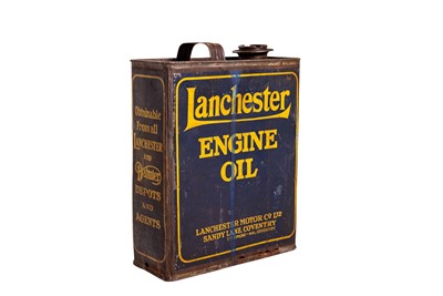 Lot 265 - Lanchester Engine Oil Can