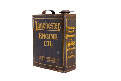 Lot 265 - Lanchester Engine Oil Can