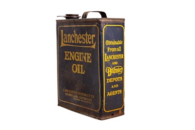 Lot 265 - Lanchester Engine Oil Can