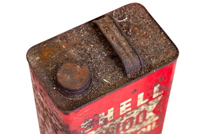 Lot 274 - Two Shell X-100 Motor Oil Cans