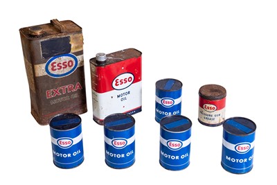 Lot 277 - Quantity of Esso Oil and Grease Cans