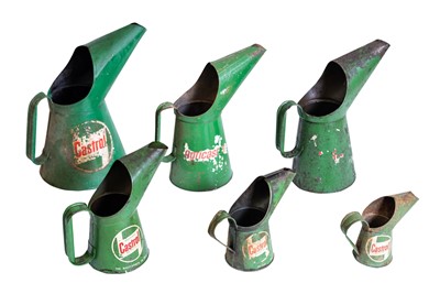 Lot 282 - Six Castrol Oil Pourers