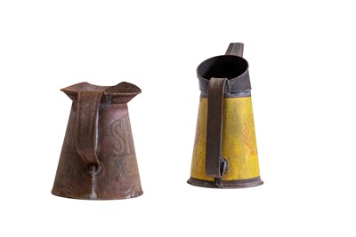 Lot 283 - Two Shell Oil Pourers