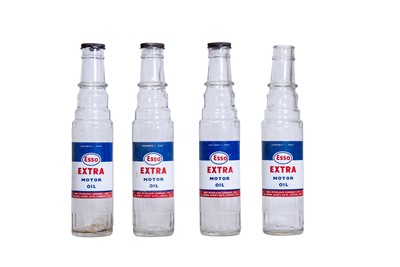 Lot 294 - Four Esso Extra Glass Oil Bottles