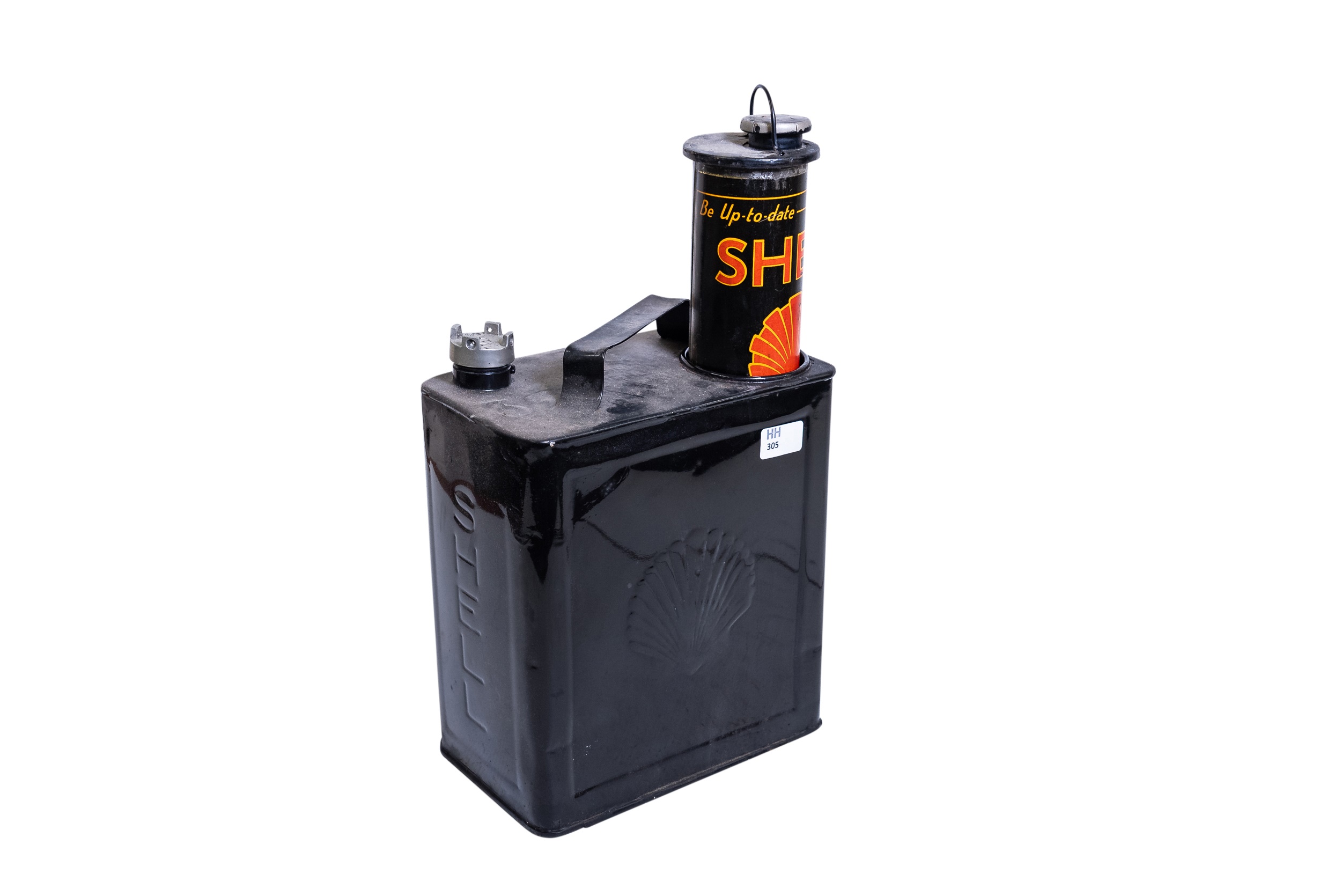 Shell Can Lot 305 - Shell 2-Gallon Duo-Can