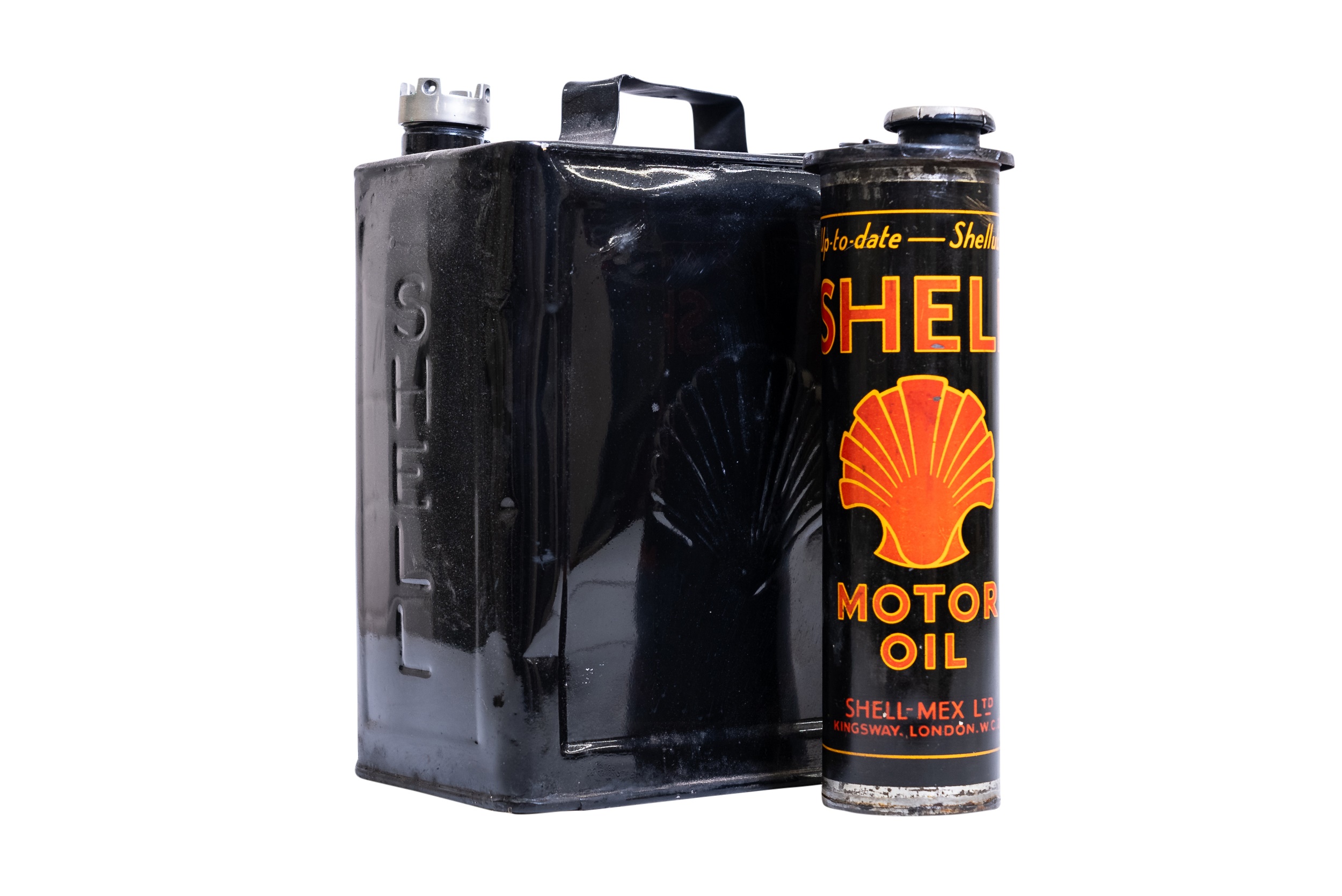 Shell Can Lot 305 - Shell 2-Gallon Duo-Can