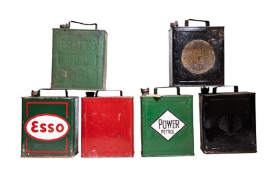Lot 308 - Six Two-Gallon Petrol Cans