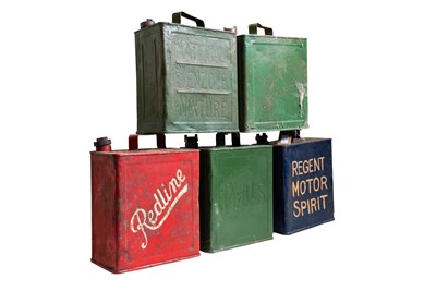Lot 309 - Five Two-Gallon Petrol Cans