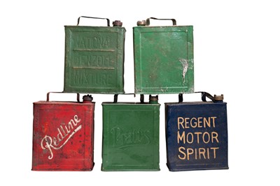 Lot 309 - Five Two-Gallon Petrol Cans