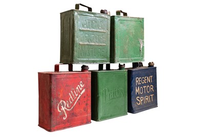 Lot 309 - Five Two-Gallon Petrol Cans