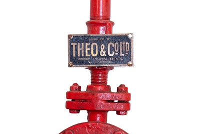 Lot 310 - Theo & Co. Brass Hand Pump