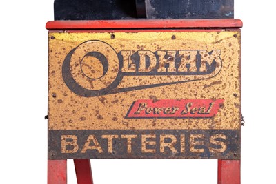 Lot 315 - Oldham Batteries Garage Forecourt Display