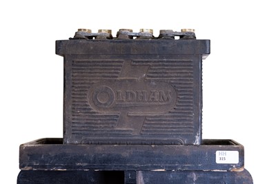 Lot 315 - Oldham Batteries Garage Forecourt Display