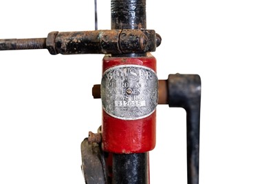 Lot 316 - Bowser Skeleton Hand-Crank Petrol Pump