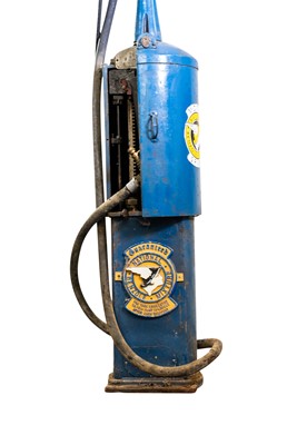 Lot 317 - Bowser ‘Red Sentry’ Hand-Crank Petrol Pump