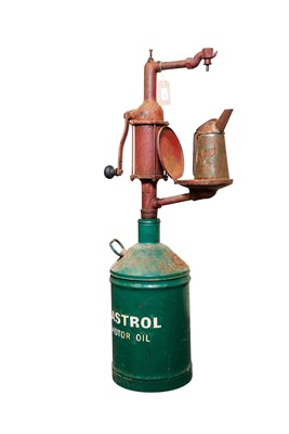 Lot 318 - Castrol Oil Dispenser