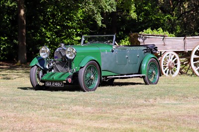 Lot 1932 Lagonda 2-Litre Low Chassis Speed Model Supercharged Tourer