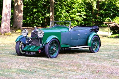 Lot 1932 Lagonda 2-Litre Low Chassis Speed Model Supercharged Tourer