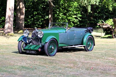 Lot 1932 Lagonda 2-Litre Low Chassis Speed Model Supercharged Tourer