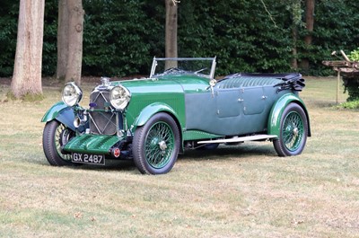 Lot 1932 Lagonda 2-Litre Low Chassis Speed Model Supercharged Tourer