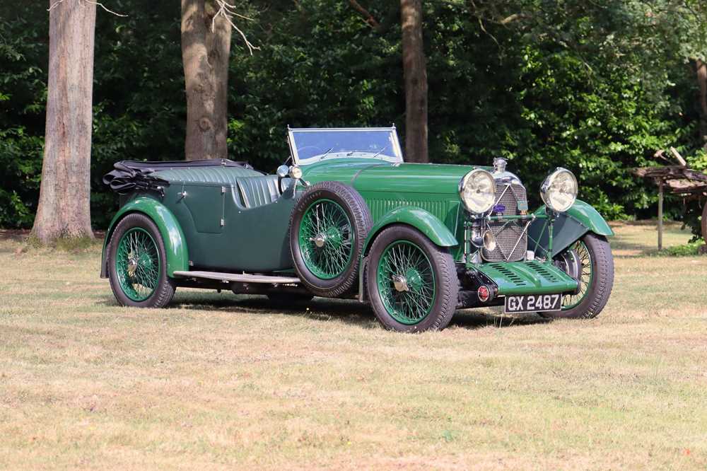 Lot 1932 Lagonda 2-Litre Low Chassis Speed Model Supercharged Tourer