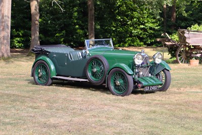 Lot 1932 Lagonda 2-Litre Low Chassis Speed Model Supercharged Tourer