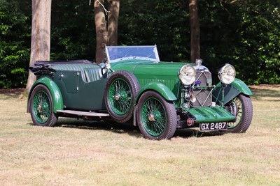 Lot 1932 Lagonda 2-Litre Low Chassis Speed Model Supercharged Tourer