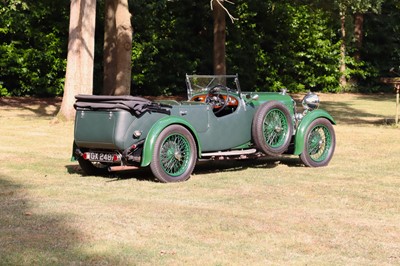 Lot 1932 Lagonda 2-Litre Low Chassis Speed Model Supercharged Tourer