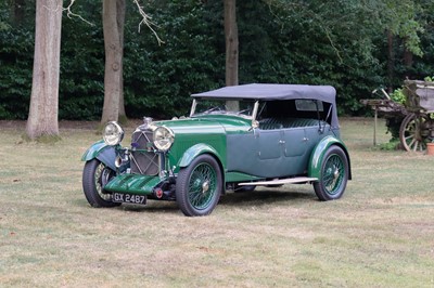 Lot 1932 Lagonda 2-Litre Low Chassis Speed Model Supercharged Tourer