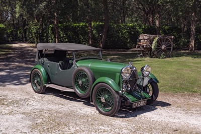 Lot 1932 Lagonda 2-Litre Low Chassis Speed Model Supercharged Tourer