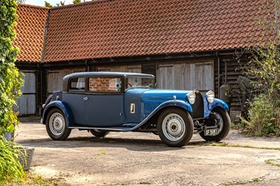 Lot 90 - 1930 Bugatti Type 46 Weymann Coach