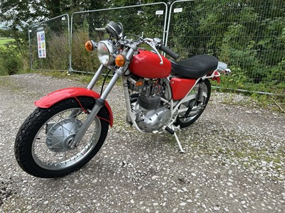 Lot 1971 BSA B25T Victor Trail