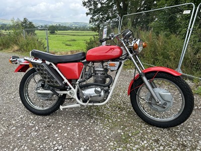 Lot 1971 BSA B25T Victor Trail