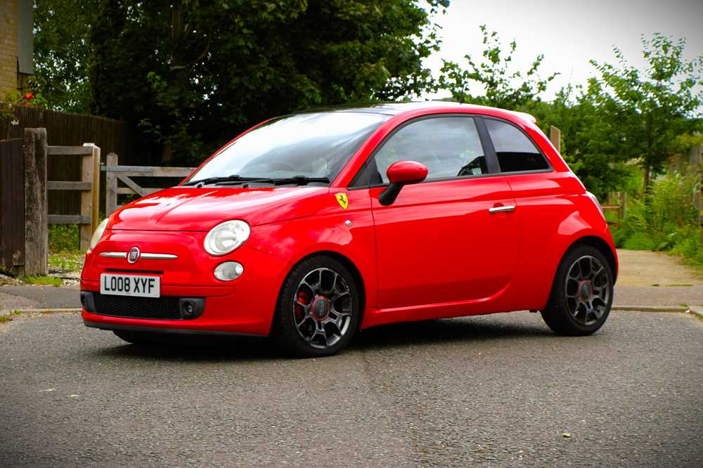 Lot 2008 Fiat 500 Ferrari 'Dealer Edition' 120/200